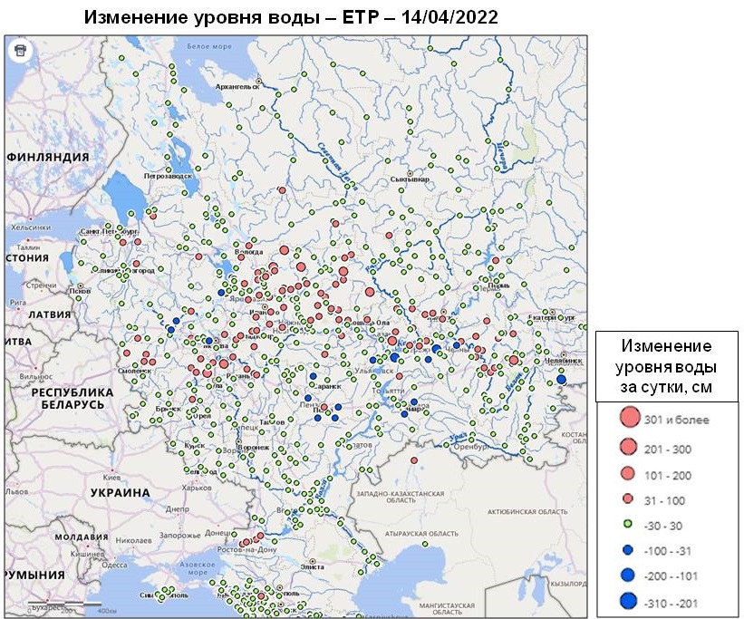 Гидрологическая карта беларуси